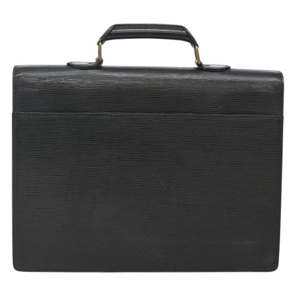 LOUIS VUITTON Epi Serviette Conseiller Business Bag Black - Picture 2 of 16